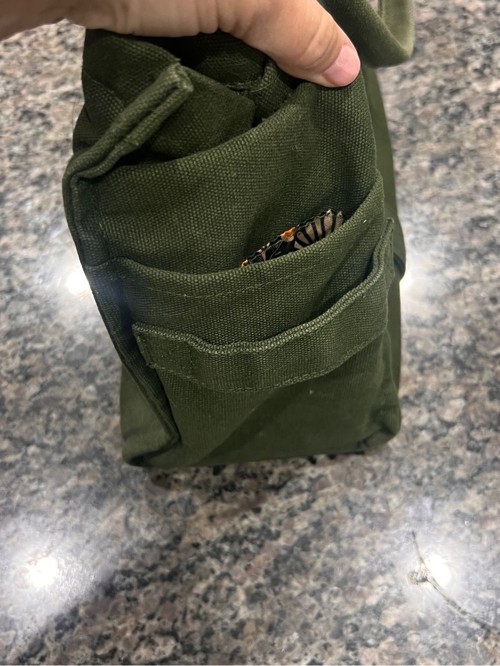 Popflex Sloane Tote - Olive - Picture 5 of 10